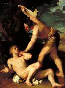 Gaetano Gandolfi Cain Killing Abel France oil painting artist